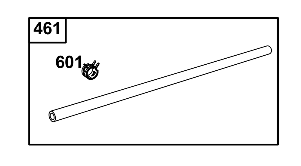 Fuel Supply Group Diagram and Parts List for 613377-0001-E1  Briggs and Stratton Engine